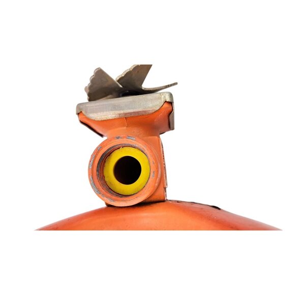 Vintage Metal Garden Sprinkler It Gets The Corners Orange Square Spray Original - Picture 5 of 7